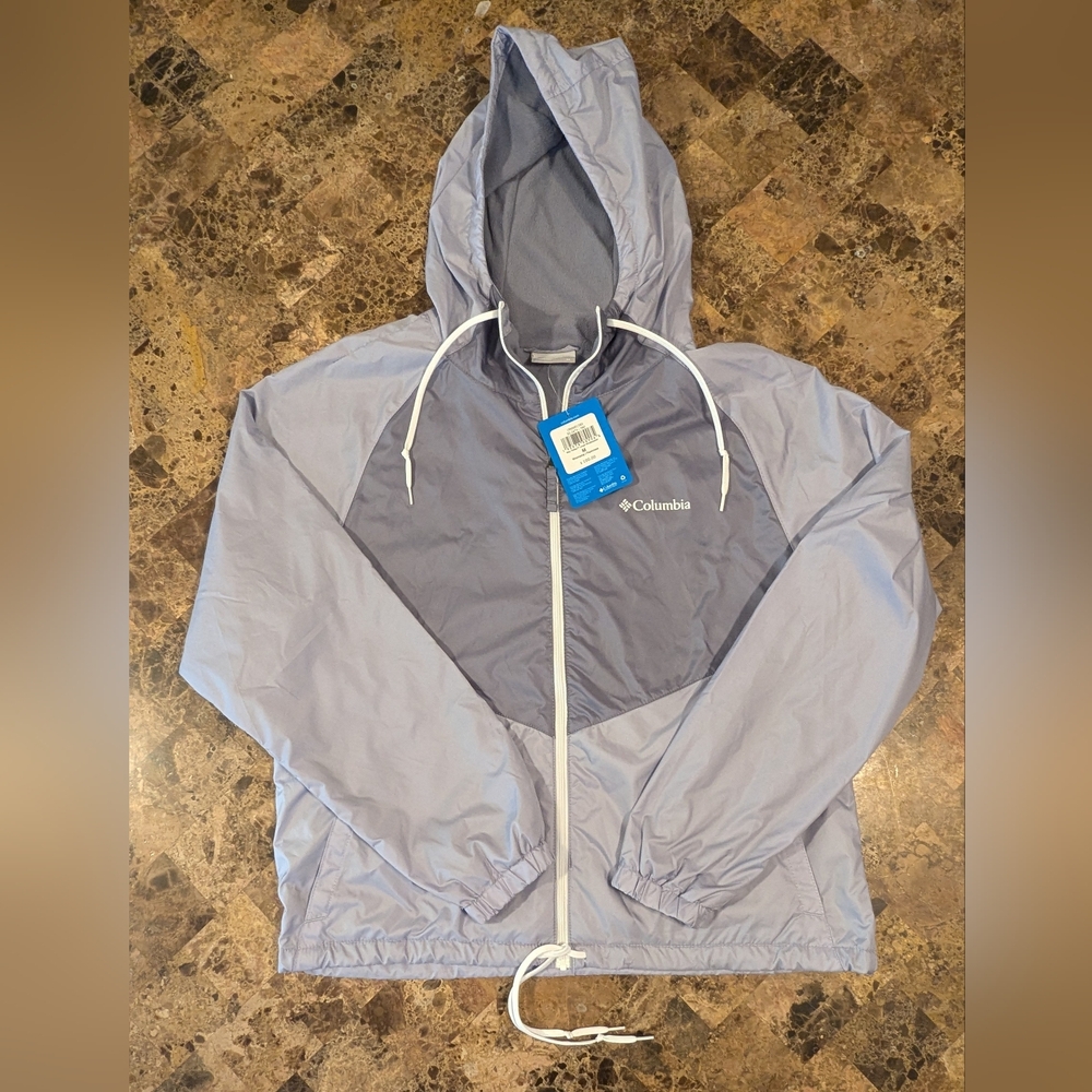 Women's Columbia Jacket Lightweight Size Medium Grayish Purple NWT Fall Jacket